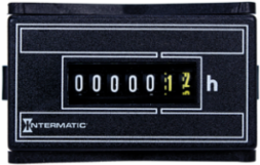Flush Mount AC Hour Meter, 120 VAC, IP54, Non-resettable