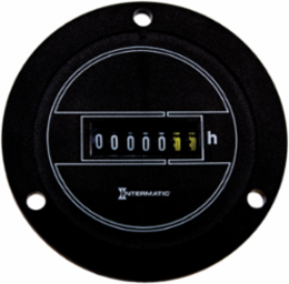 AC Hour Meter, Flush Panel Mount, 24/120 VAC