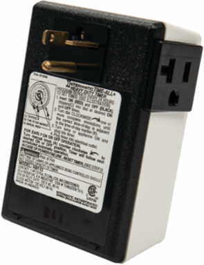 Heavy-Duty Plug-In Timer, 4.25 Inch Height, 120 VAC