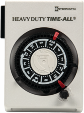 Heavy-Duty Plug-In Timer, 4.25 Inch Height, 120 VAC