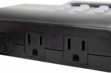 Outdoor Digital Plug-In Timer 7-Day Weatherproof