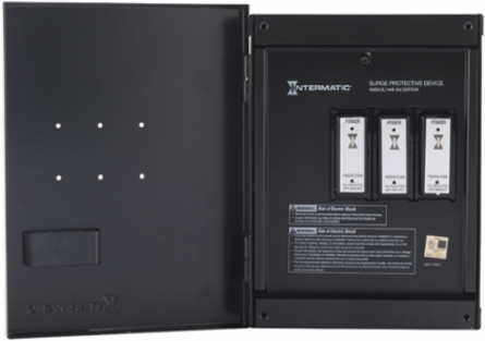 Surge Protective Device, 6-Mode, 120/240 VAC, Type 2, Indoor Metal