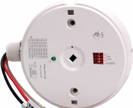 Commercial High Bay PIR Occupancy Sensor, 2.75 Inch, White