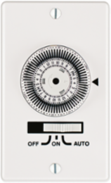 24-Hour Heavy-Duty In-Wall Timer, 120 VAC, 20A, White