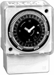 4 Inch 7-Day 120V Electromechanical Timer Module with Manual Override, SPDT 21A