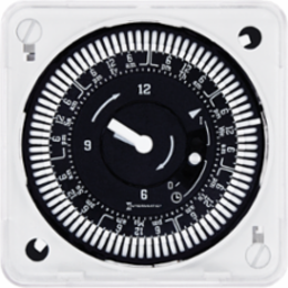 7-Day 120V Flush Mount Timer, 2 Hour Intervals, 21A SPDT