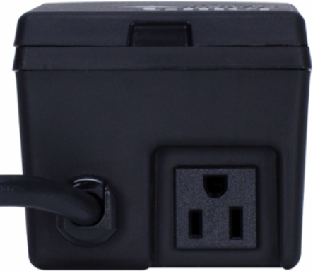 Outdoor Mechanical Plug-In Timer with Enclosure, 5.625 Inch Height