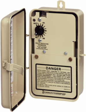 Freeze Protection Thermostat, 240V Type 3R Enclosure
