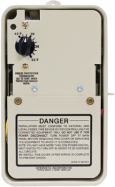 Freeze Protection Thermostat, 240V Type 3R Enclosure