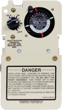 Freeze Protection Timer with Thermostat 240V