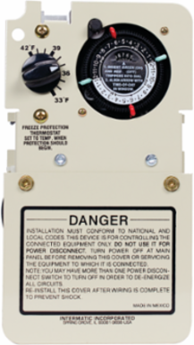 Freeze Protection Timer Thermostat 120/240V Applications