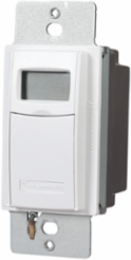 7-Day Heavy-Duty Programmable Timer, 120-277 VAC, 15A, White