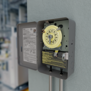 24-Hour DPST Mechanical Time Switch 120 VAC 40A