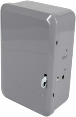 24-Hour Mechanical Time Switch, 208-277 VAC, DPST, Indoor Metal Enclosure
