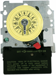 24-Hour 208-277V Mechanical Time Switch DPST 40 A Pool Heater Protection