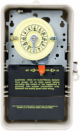 24-Hour 208-277V Mechanical Time Switch DPST Type 3R Enclosure