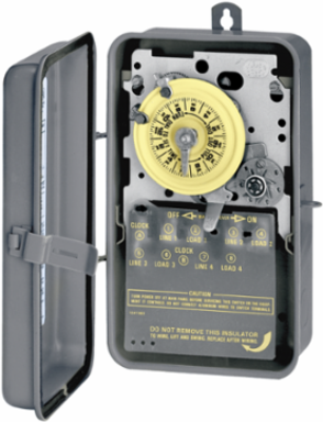 24-Hour Mechanical Time Switch 480 VAC 60Hz Outdoor Enclosure