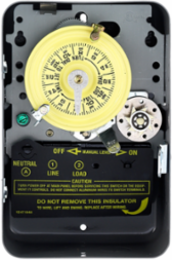 Mechanical Time Switch SPST 208-277 VAC 60Hz Indoor Metal Enclosure