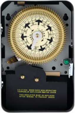 7-Day Mechanical Time Switch 120 VAC SPDT 2 Hour Interval