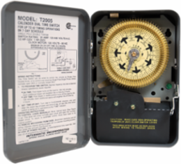 7-Day Mechanical Time Switch 120 VAC SPDT 2 Hour Interval
