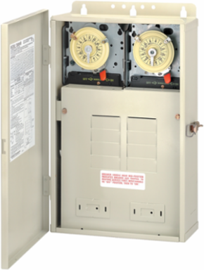 100 A Load Center, Two T104M Mechanisms, 8-Breaker Spaces