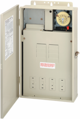 125 A Load Center with T104M Mechanism, 8-Breaker Spaces