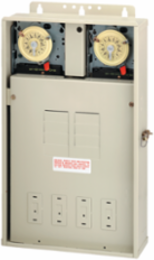 125 A Load Center with Two T104M Mechanisms, 8-Breaker Spaces