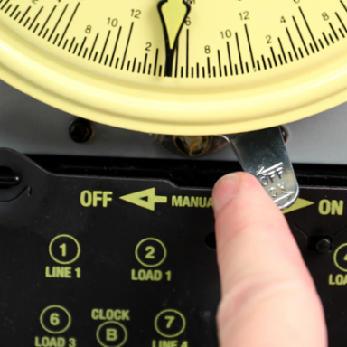 7-Day Mechanical Time Switch, 120 VAC, 3.5 Hour Interval