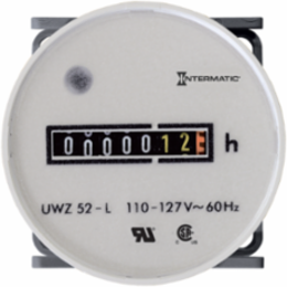 Flush Mounted AC Hour Meter 120 VAC