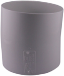 PVC Coupling 4 Inch x 5 Degree Offset - Lightweight, CSA Certified