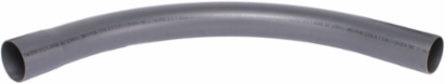 PVC 4 Inch 90° Long Sweep Elbow, GREY, Radius 24R, SPxBE, Lightweight