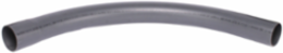 PVC 4 Inch 90° Long Sweep Elbow, GREY, Radius 24R, SPxBE, Lightweight
