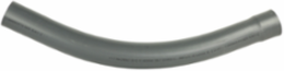 3-1/2 Inch x 45 Degree PVC Sweep Elbow, SPxBE, Grey, Long