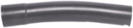 5 Inch x 22-1/2 Degree PVC Sweep Elbow with Bell Ends, GREY, 30R Radius