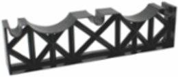 4 Inch x 3 Inch Monobloc PE 2-Way Duct Spacer, 3 Inch Diameter, 0.206 kg