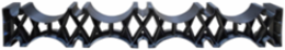 4 Way Duct Spacer Monobloc 4 Inch x 1-1/2 Inch x 1-1/2 Inch x 3 Inch