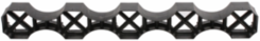 4 Inch x 1 Inch x 1 Inch x 2 Inch Monobloc Spacer, Lightweight, Canada Made