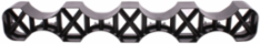 Monobloc PE 4 Way Duct Spacer 3-1/2 Inch x 1 Inch x 1 Inch x 2 Inch