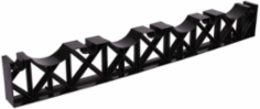Monobloc 4 Way Duct Spacer 4"x3"x3"x3", Lightweight, 0.372 kg