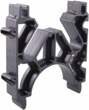IVL Spacer Superduct 2 Inch x 1-1/2 Inch, ABS Material, Black Color