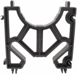 Intermediate Vertical Lok Spacer 3 Inch x 3 Inch ABS, Black, Snap Fit