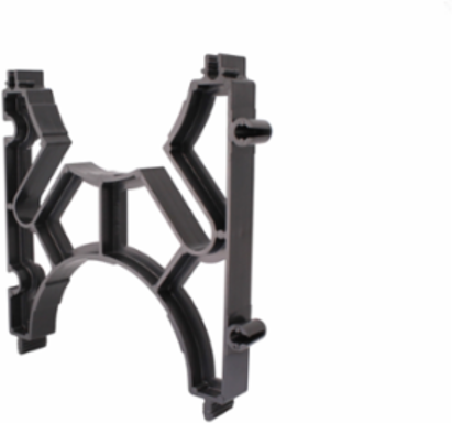 Intermediate Vertical Lok Spacer 5 Inch x 2 Inch ABS, Color: Black