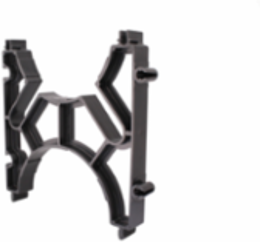 Intermediate Vertical Lok Spacer 5 Inch x 2 Inch ABS, Color: Black