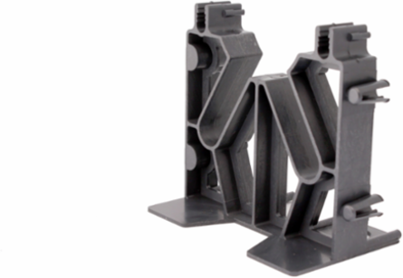 2 Inch x 2 Inch BVL Spacer Superduct, ABS Material, Snap Fit Connection