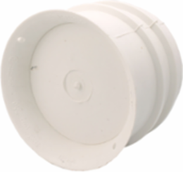 4 Inch PVC TERMINATOR with Knock-Out Plugs, Lightweight, CSA Certified