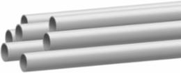 5 Inch x 20 Foot PVC Rigid Conduit Schedule 40, Grey, Lightweight, Fire Resistant