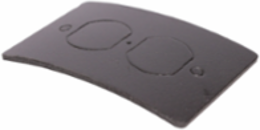Kraloy F-Series Single Gang Weatherproof Cover - Corrosion Resistant, UL Certified