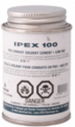 Clear PVC Solvent Cement 125ML, Low VOC, Meets ASTM D2564 Standards