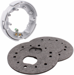 Metal Cover Adapter Kit for Scepter Round PVC Floor Box with Leveling Ring