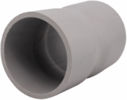 Schedule 40 2-1/2 Inch x 5D PVC Coupling, Bell Connection, Grey